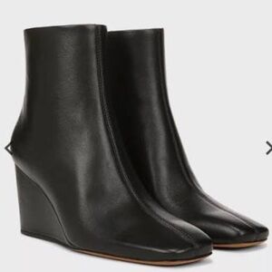 Brand New Vince Black Andy Ankle Boots, Size 8